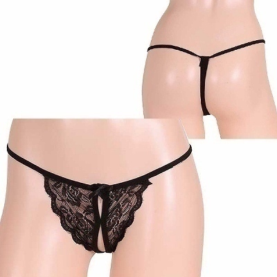 とびっきりエロいオープンTバック ブラック