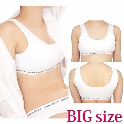 リブ編みスポーツブラ単品 BIG