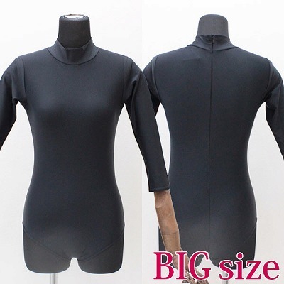七部袖丈ハイネックレオタード単品 BIG